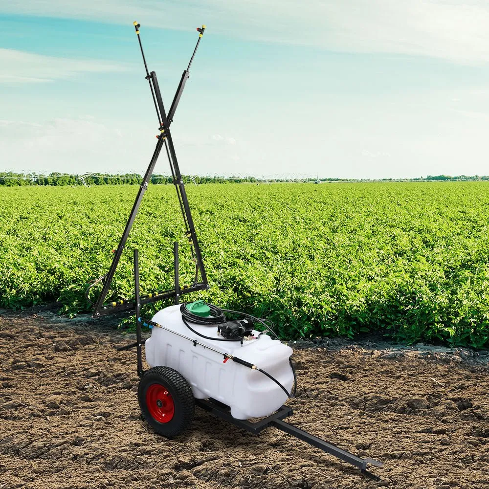 100L ATV Weed Sprayer Trailer With 5M Boom Extension