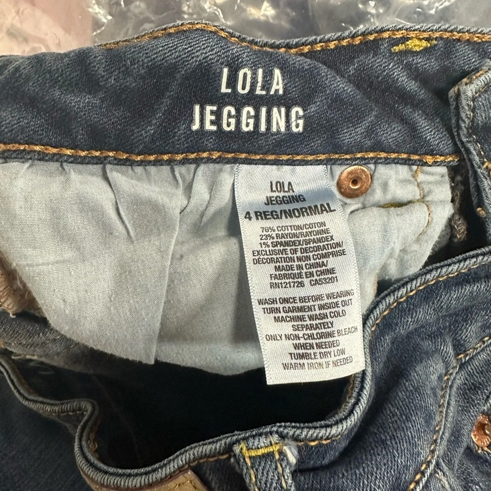 Aeropostale Lola Jeggings Women's Blue Jeans