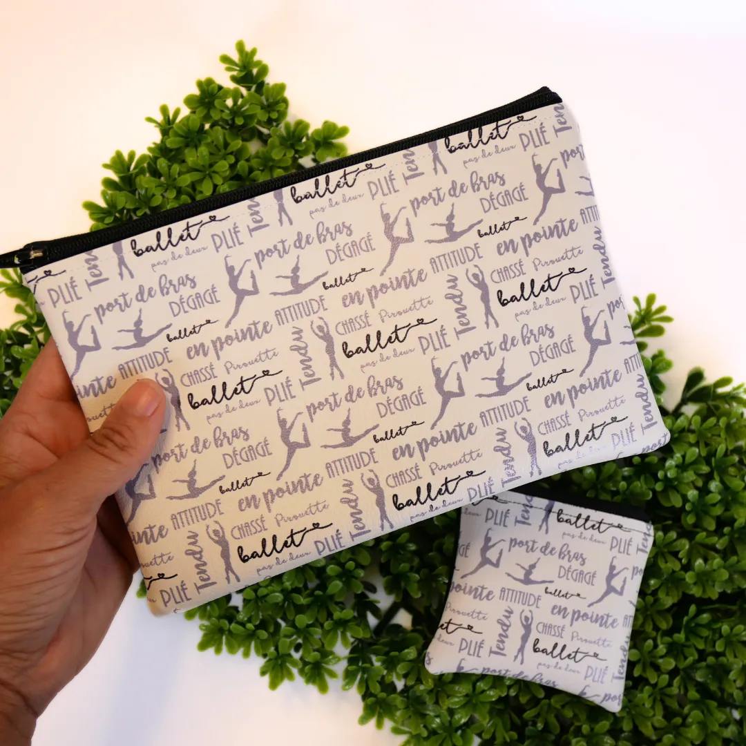 Ballet Zipper Bags