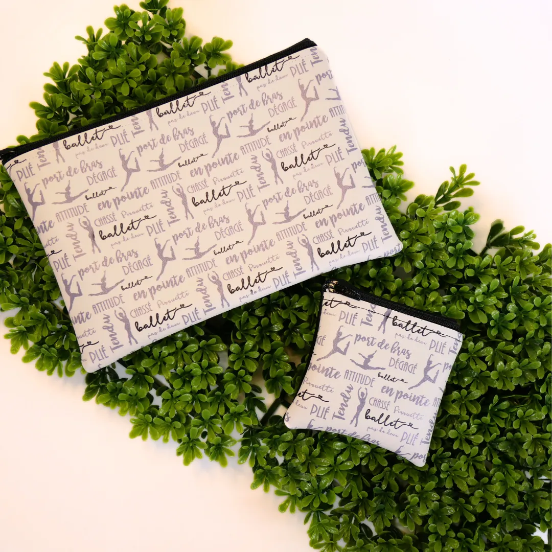 Ballet Zipper Bags