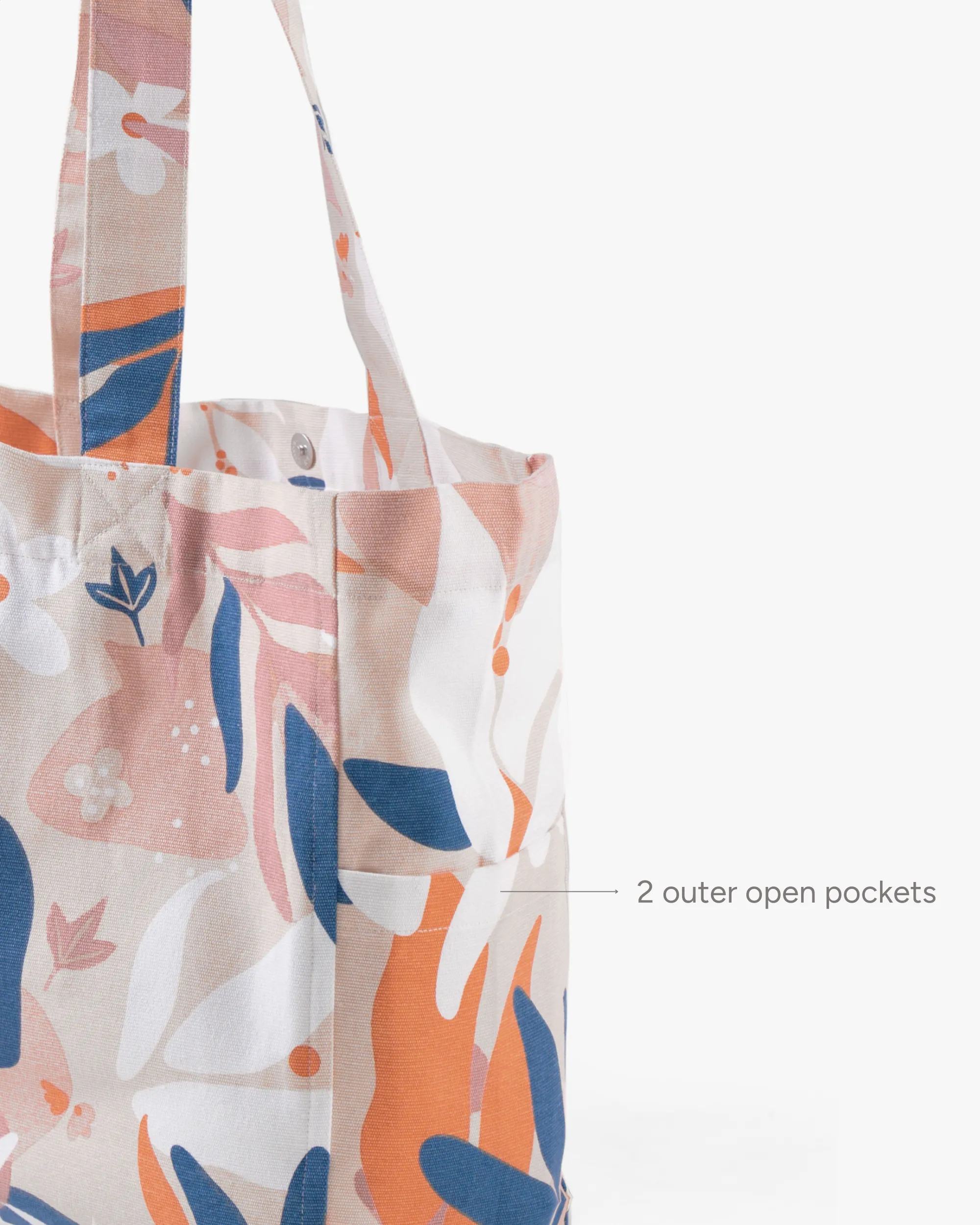 Carry-All Totes - Tropical Leaves