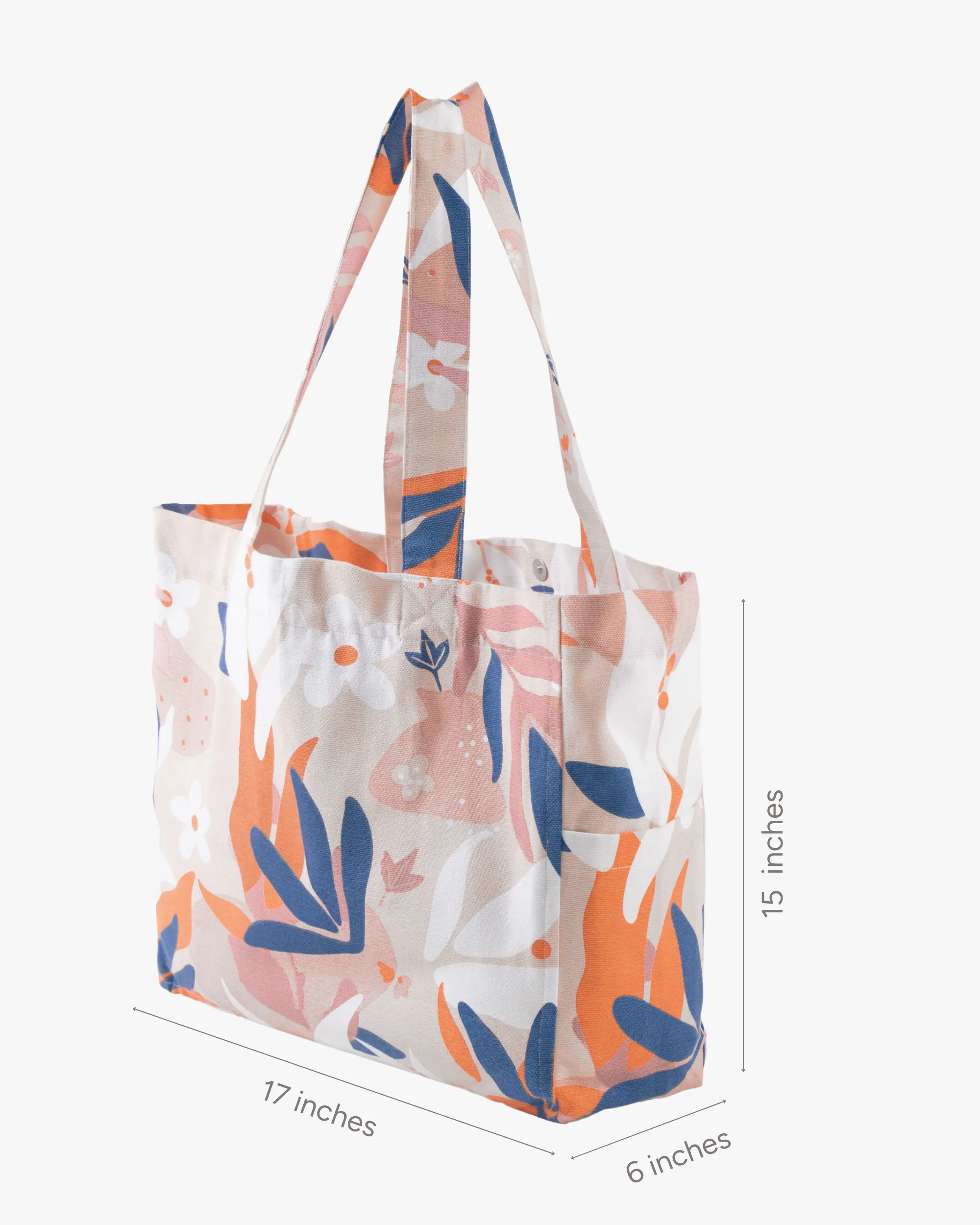 Carry-All Totes - Tropical Leaves