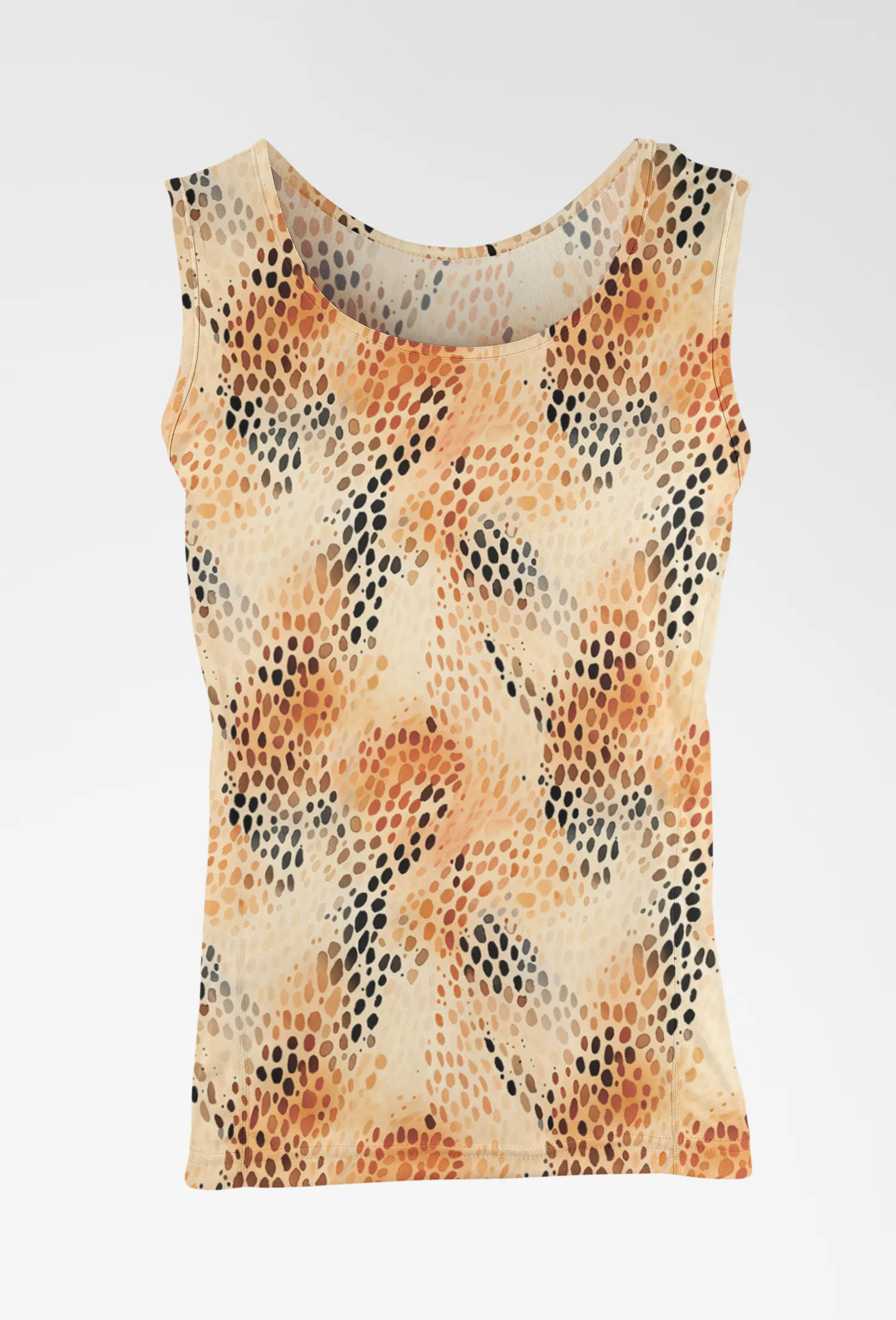 Cheetah Print Tank Top