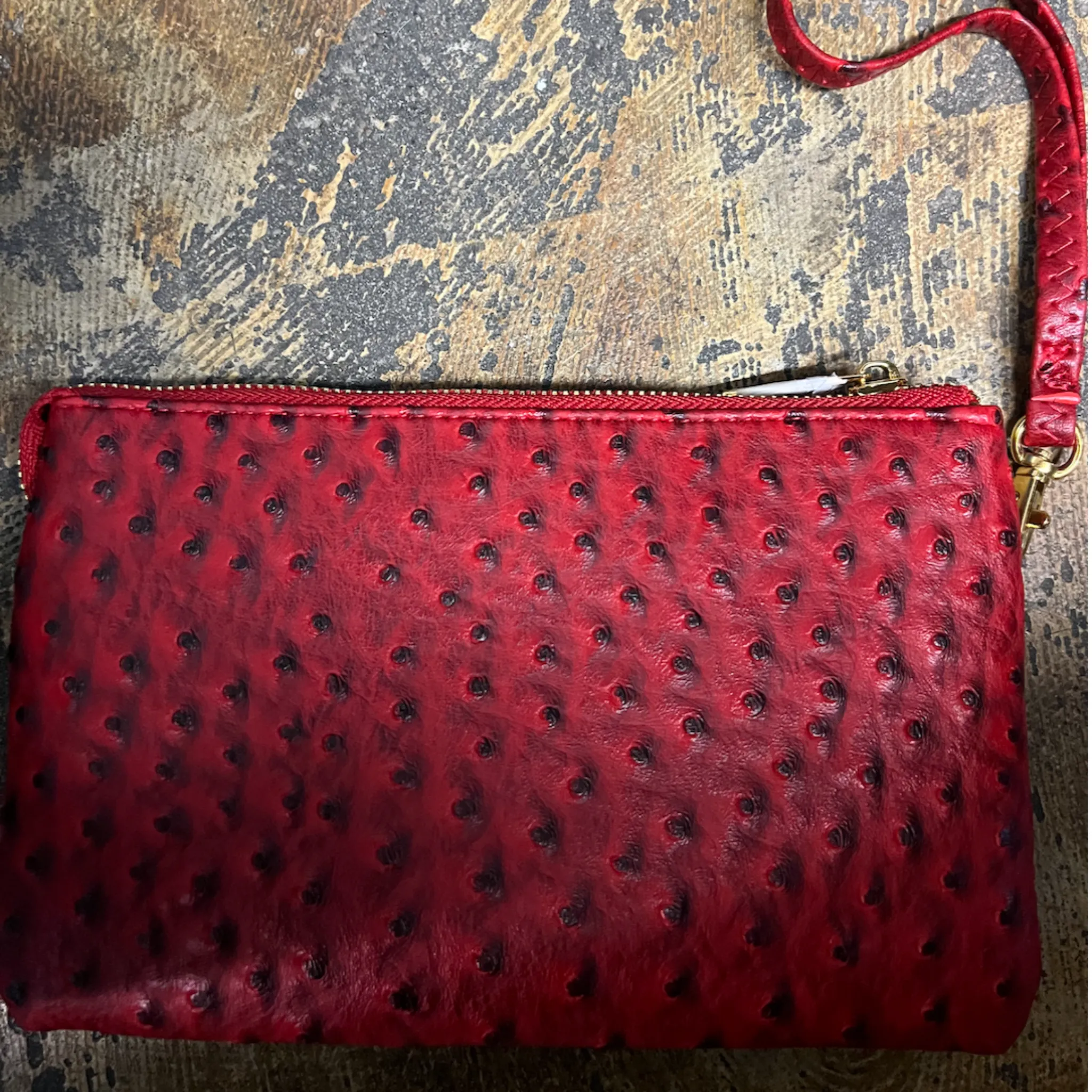 Colorful Purses w/Wristlet & Crossbody Strap