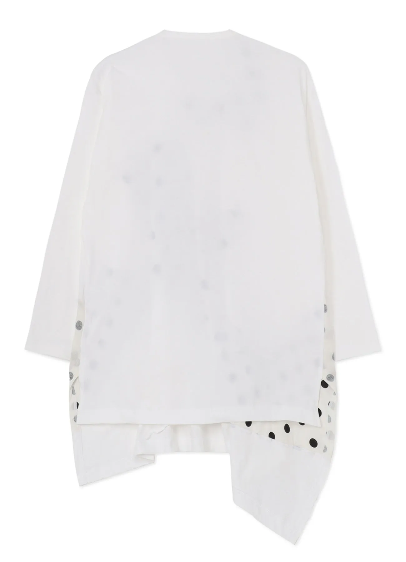 COTTON JERSEY PATCHWORK TOP