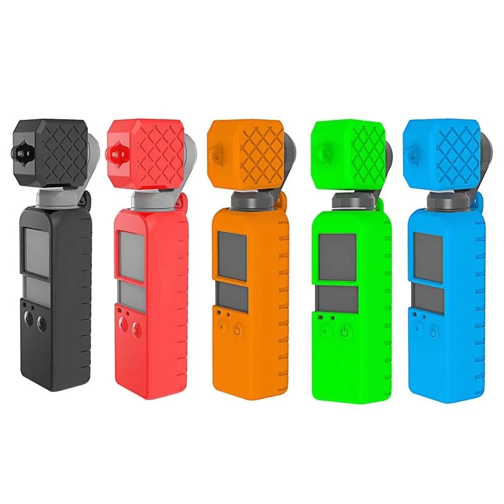 Diamond Texture Silicone Cover Set for Dji Pocket - 2 in 1
