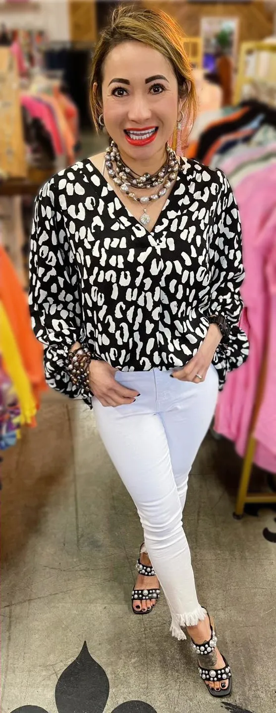 Driving Me Wild Blouse