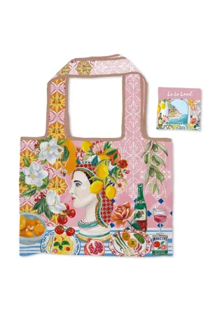 Foldable Shopping Bag - Italian Summer