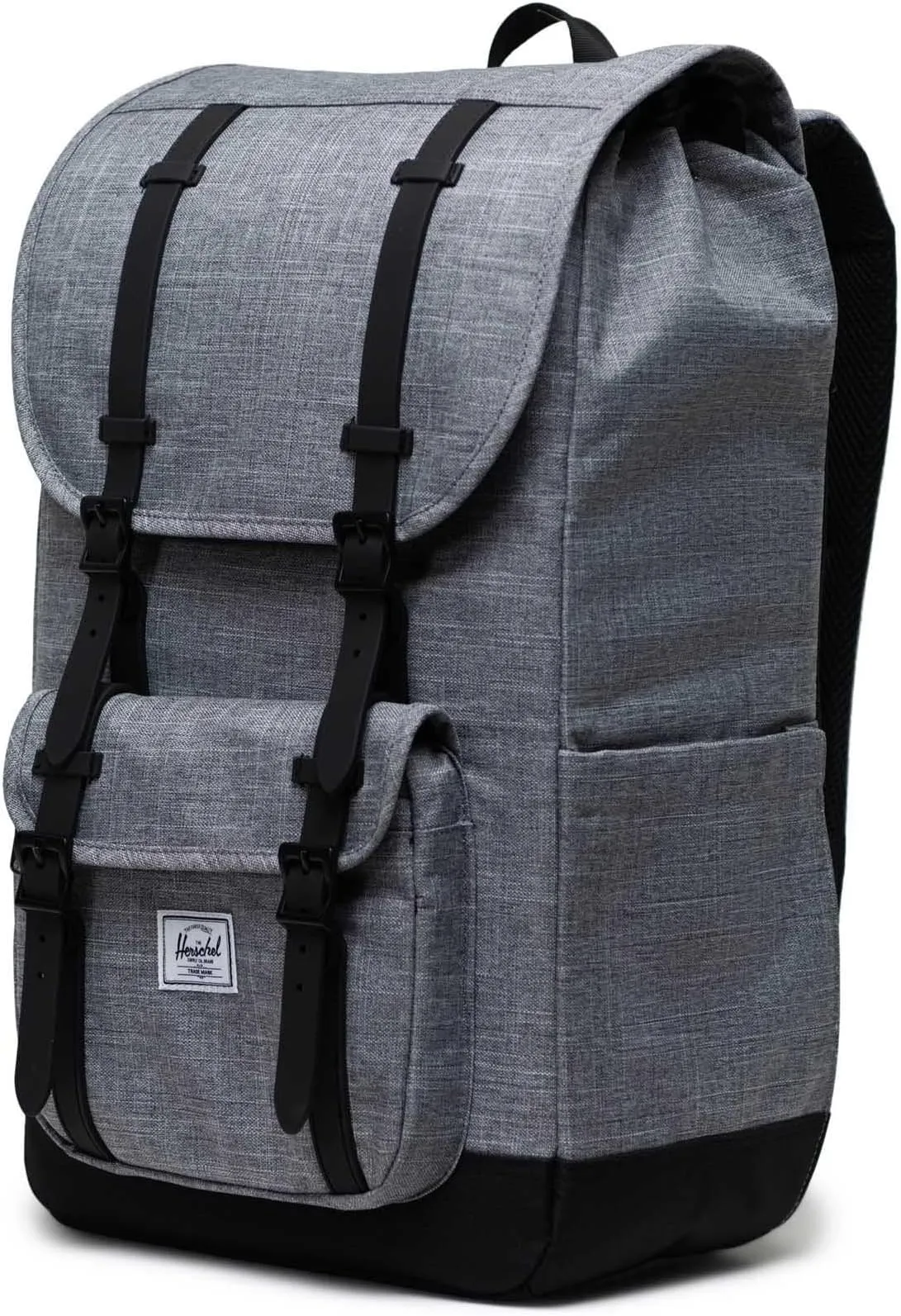 Herschel Supply Co. Little America Backpack in Raven Crosshatch