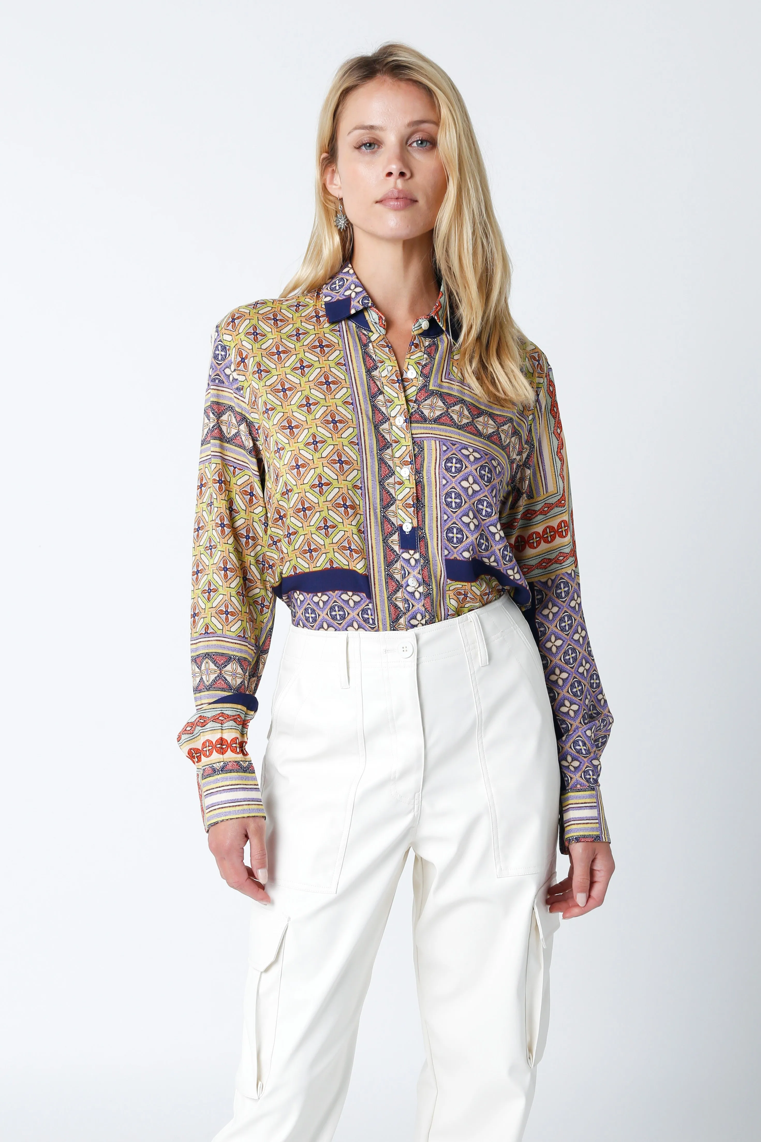Janae Gorgeous Patchwork Top