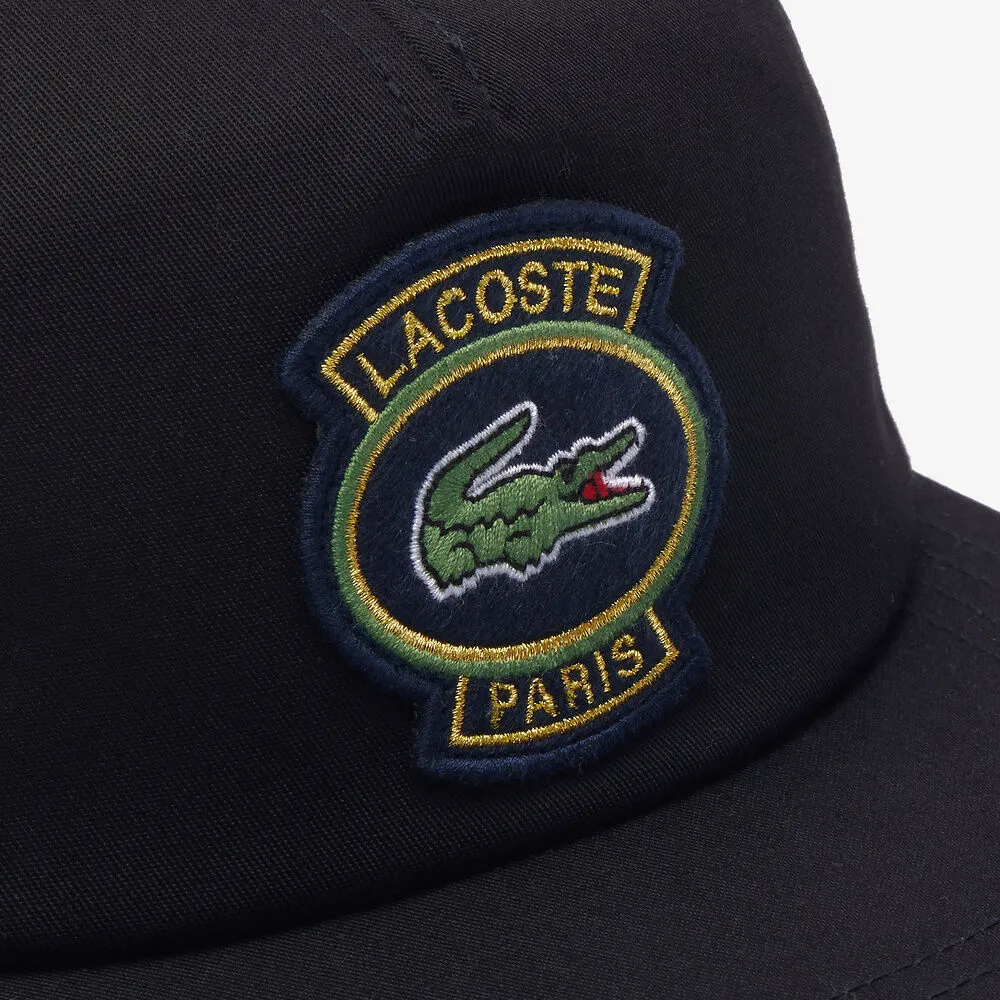 Lacoste Vintage Patch Twill Cap