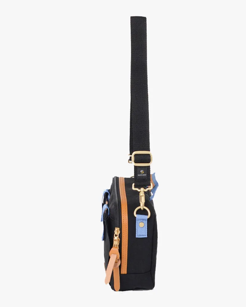 Master-Piece Link Shoulder Bag - Black