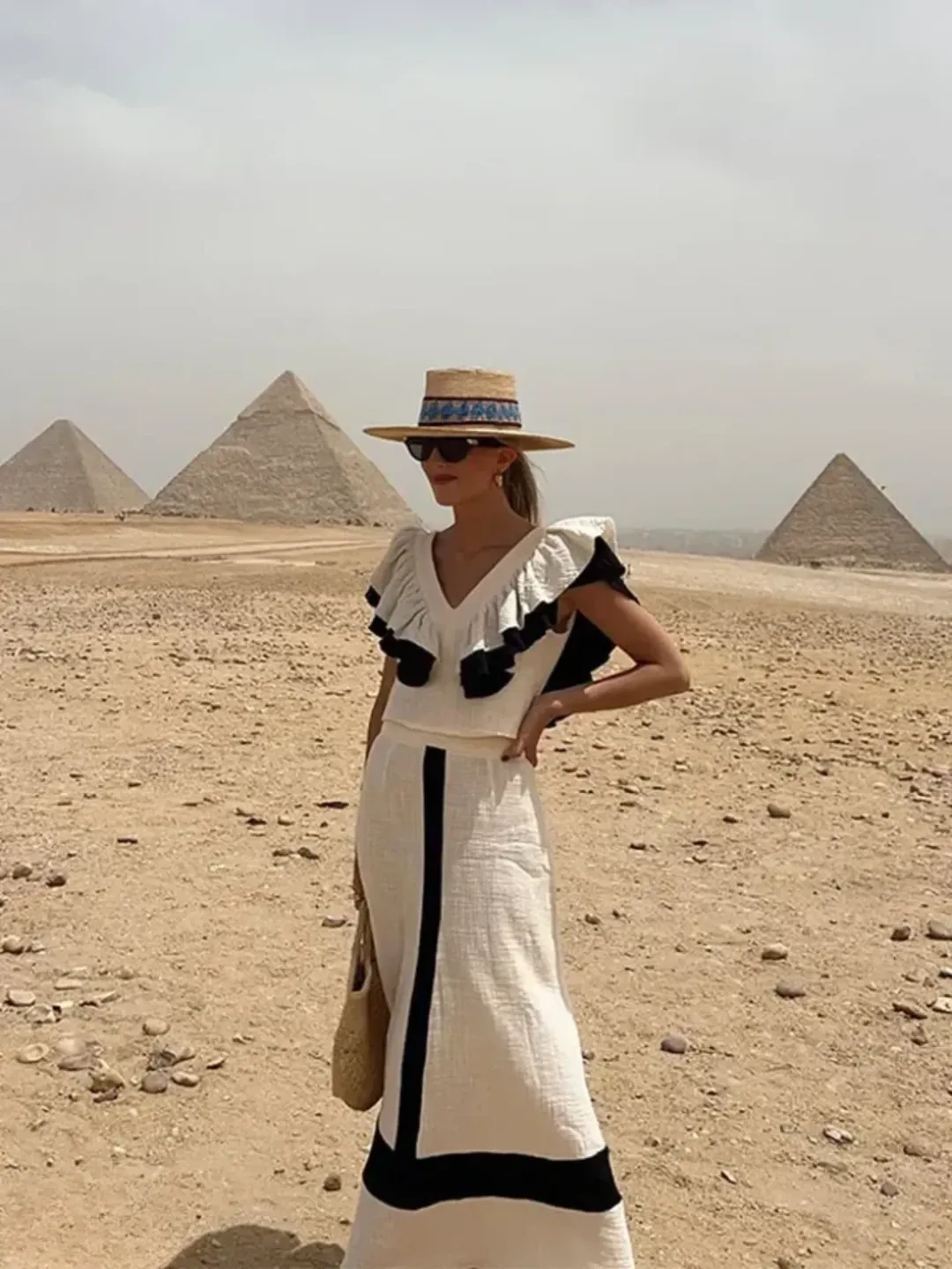 MELISSA - ELEGANT MIDI DRESS IN PATCHWORK