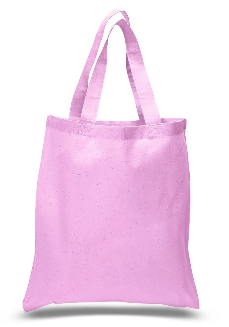 Set of 50 - Cotton Tote Bags - High Quality Blank Totes TOB293