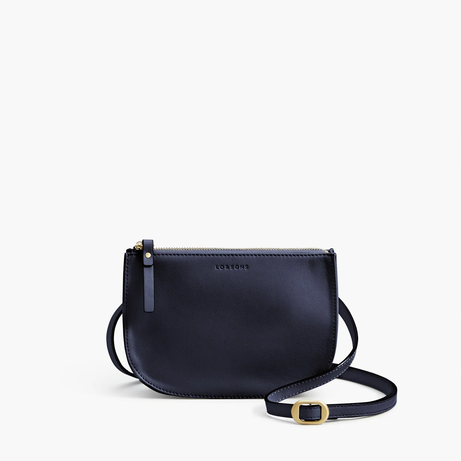 The Waverley 2 - Nappa Leather - Deep Navy / Gold / Camel